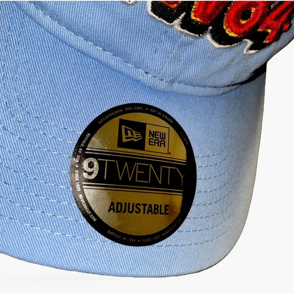 New Era Wonder Woman‎ 1984 Women's 9TWENTY Adjustable Hat Cap  One Size Blue New